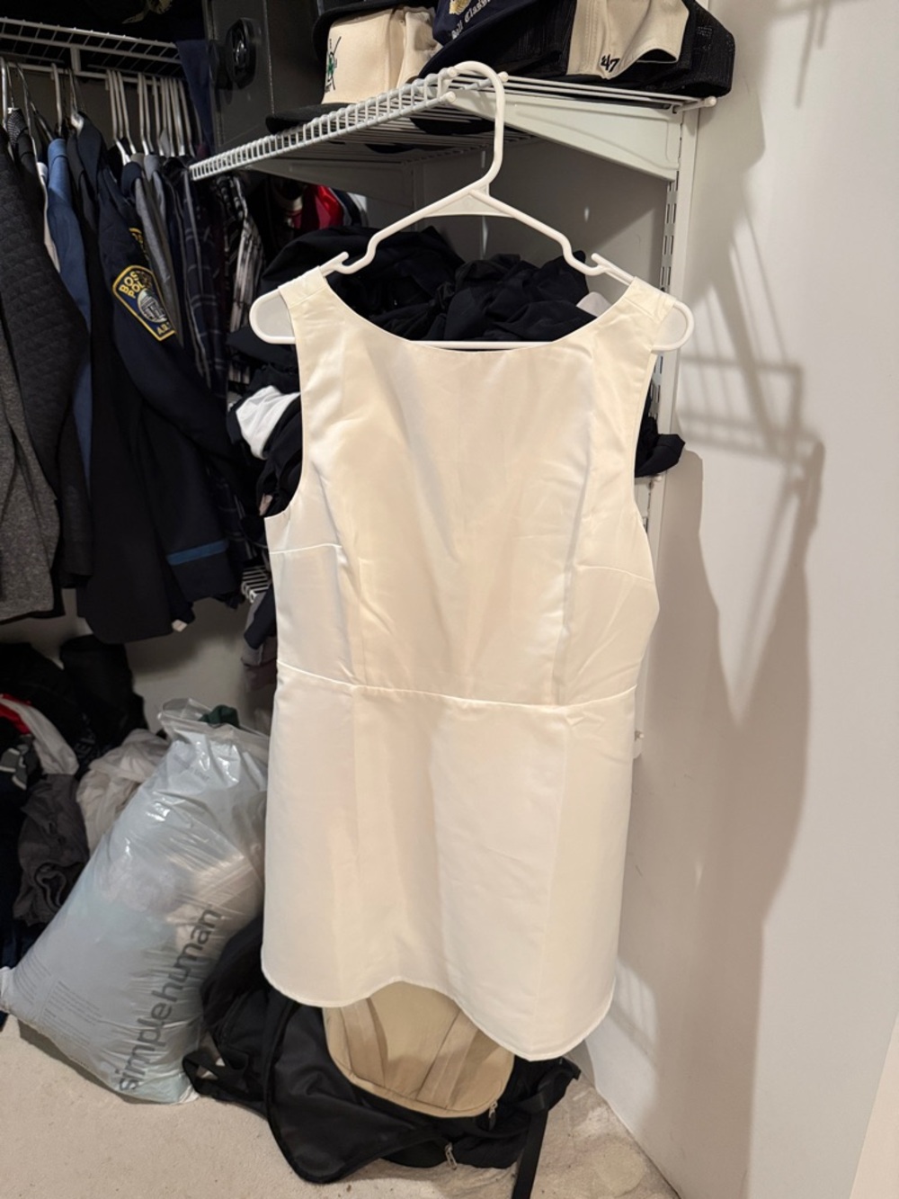 Reformation White Zenni Dress